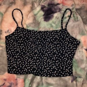 Forever 21 floral crop top